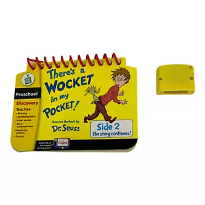 Leap Frog My First LeapPad Theres a Wocket in my Pocket Book & Cartridge - Picture 1 of 2