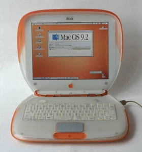 Apple iBook G3 Clamshell M2453 Portatile 300MHz Mandarino Buone Condizioni - Foto 1 di 10