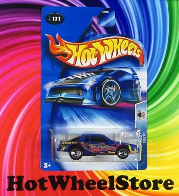 Tarjeta Hot Wheels 2004 azul Chevy (stocker) Track Aces #171 HW75-121824 Foto 1 de 4