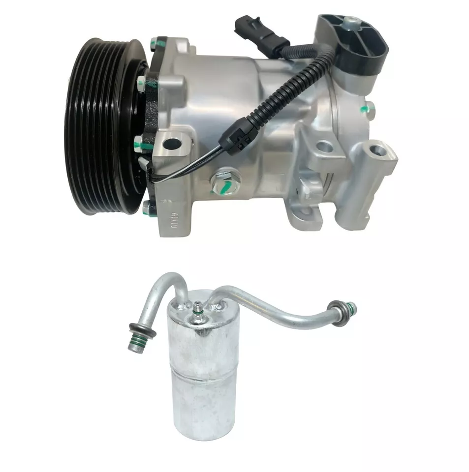 Nuevo kit de compresor de aire acondicionado Ryc DC82N para Dodge Ram 3500 5,9 L 8,0 L 1996 1997 Foto 1 de 4