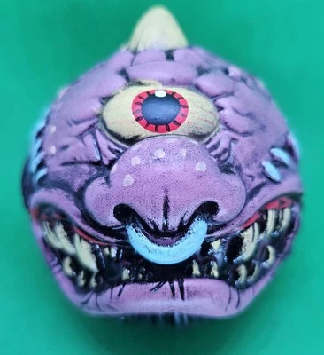 Madballs Cabeza de Cuerno Kidrobot Serie de Espuma 4” Foto 1 de 4