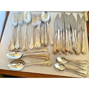 84 Vintage ASHLEIGH Arthur Price Of England Cutlery Lot Silver-plate Flatware - Picture 1 of 3