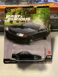 Hot Wheels Premium Nissan Skyline GT-R (BNR32) Fast & Furious 2/5 - Picture 1 of 2