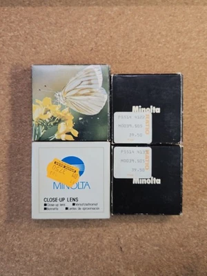 Set of 4 Minolta Close Up Filters - Image 1 of 3