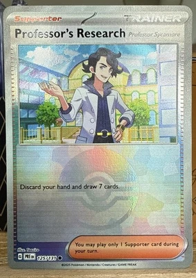 Professor's Research [Professor Sycamore] Poke Ball 125/131 Prismatic Evolutions - Image 1 of 2