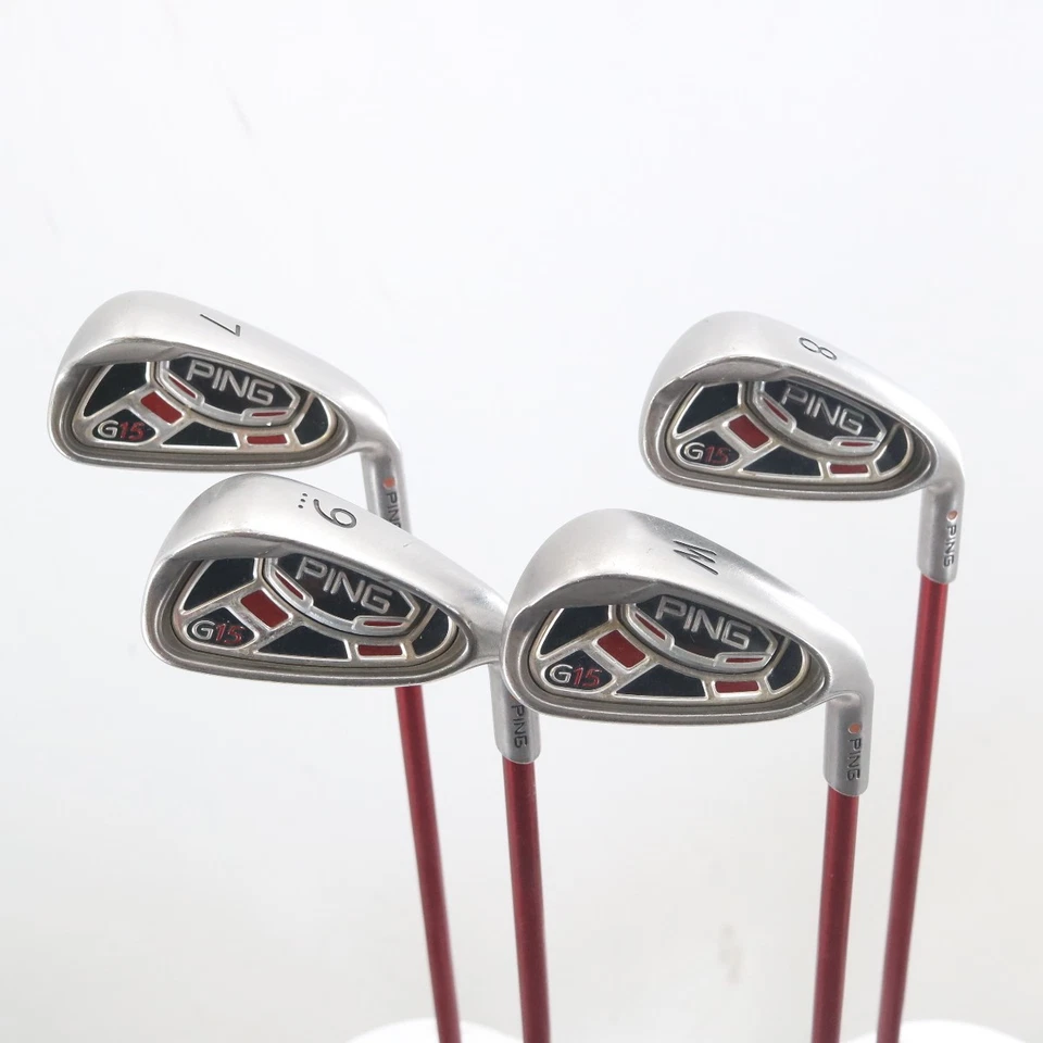 Conjunto de Ferro Ping G15 7-W Ponto Marrom Grafite TFC 149 Soft-Regular Senior G-150714 - Imagem 1 de 4