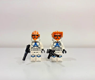 LEGO Star Wars 332nd Clone Troopers Lot of 2 Minifigures – Authentic w/ Blasters - Image 1 of 4