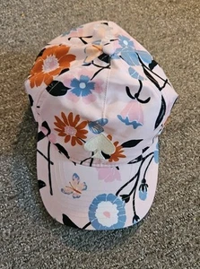Kate Spade New York Baseball Hat/Cap Pearl Blush Floral NWT 💟 - Picture 1 of 4