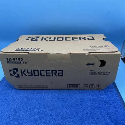 Cartucho de toner preto genuíno Kyocera TK-3132 (1T02LV0US0), fabricante de equipamento original - Imagem 1 de 2