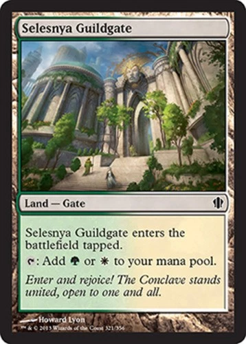 Selesnya Guildgate - Commander 2013 #337/356 MTG Magic The Gathering - Image 1 of 1
