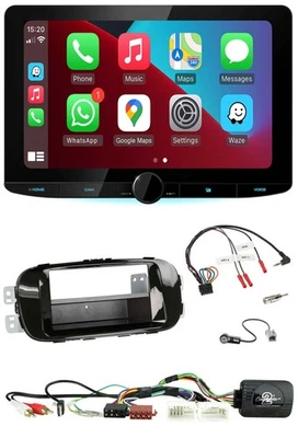 Kenwood Lenkrad USB DAB Bluetooth Autoradio für Kia Soul 14-19 piano AUX - Bild 1 von 4