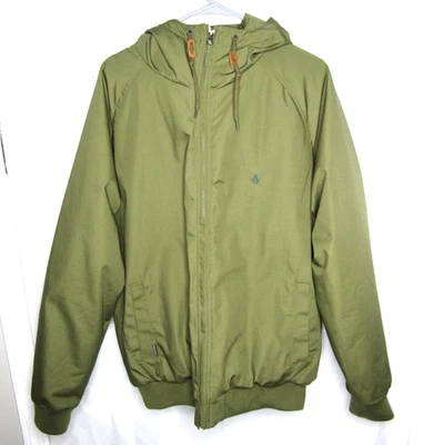 Volcom True to This Insulated Winter Jacket Water Wind Resistant Hooded Large - Image 1 of 4