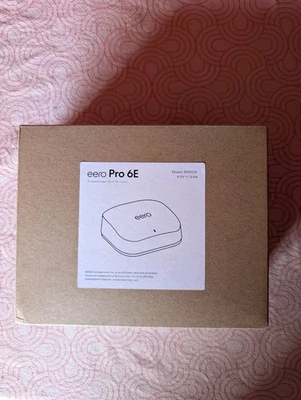 Eero Pro 6e White Tri-band Mesh WiFi Router/Extender S010001 - Image 1 of 3