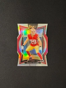 2024 Panini Select -#46 Talanoa Hufanga - Concourse Silver Prizm Die Cut - Foto 1 di 2