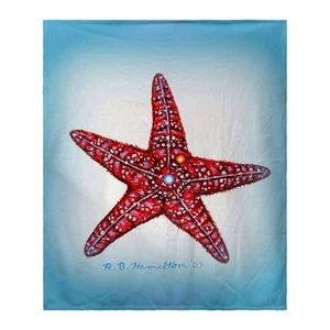 Betsy Drake Starfish Throw - Picture 1 of 1