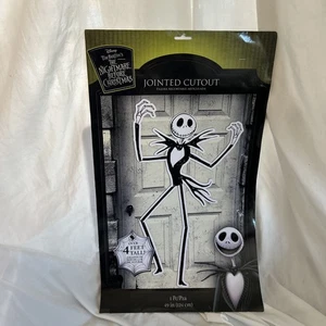 Nightmare Before Christmas Jack Papierausschnitt mit Gelenken über 4 Fuß hoch Wanddekoration - Bild 1 von 2
