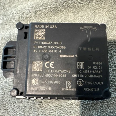 2017-23 Tesla Model Y 3 S Front Radar Distance Sensor Module OEM 1108647-00-D - Image 1 of 3