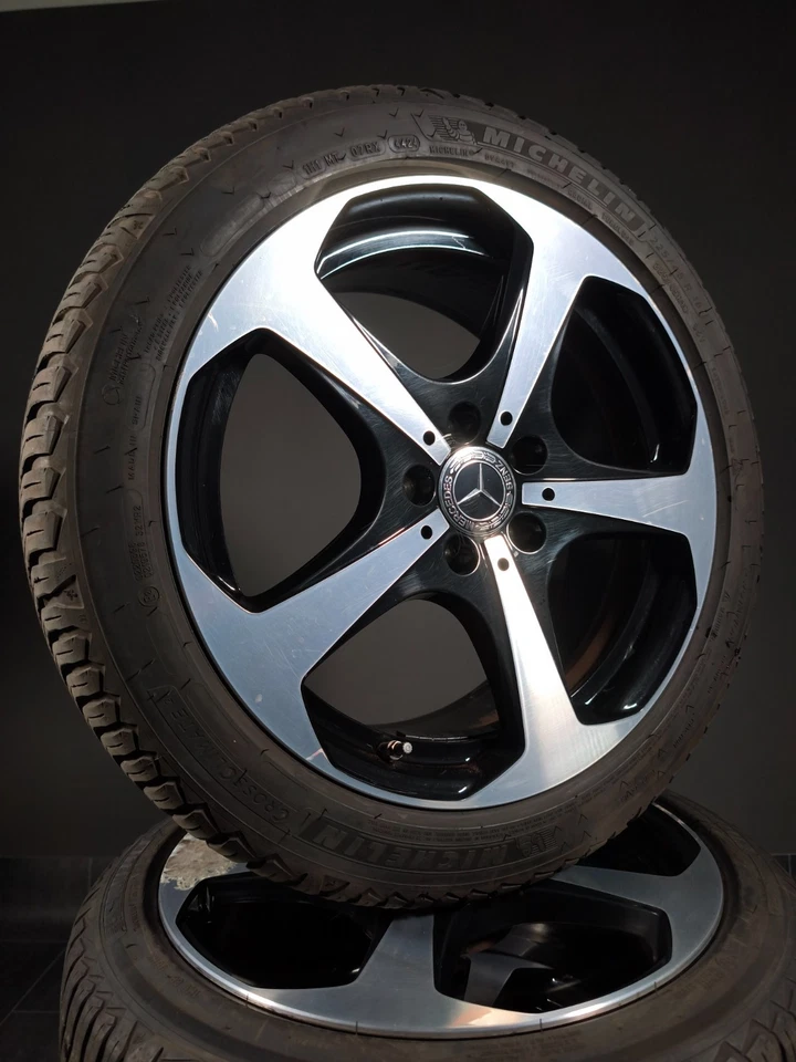 4 Ganzjahresräder 225 45 - 245 40 R18 Mercedes C KLASSE W205 18" Alufelgen - Bild 1 von 4