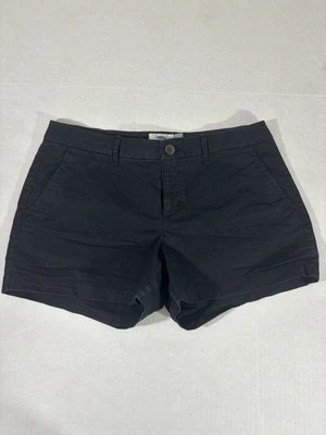 Old Navy Shorts Womens Size 4 Black Chino Pockets Casual 3” Inseam - Image 1 of 4