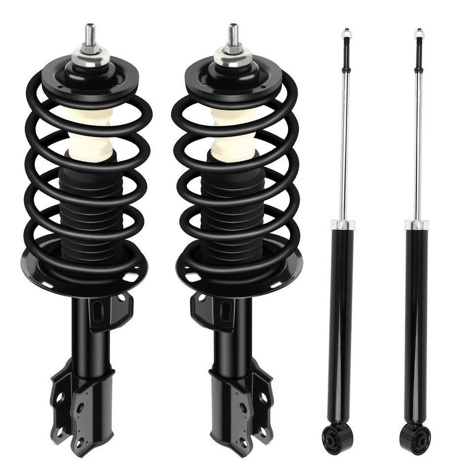 Front Complete Struts w/ Springs & Rear Shock Absorbers For 12-16 Toyota Prius C - Image 1 of 4