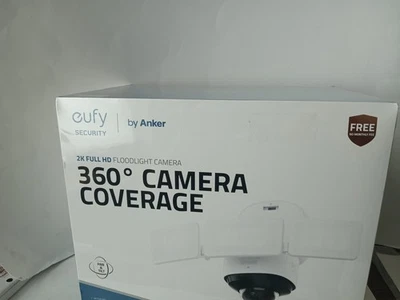eufy Floodlight Cam 2 Pro 2K FHD Outdoor Wired Security Camera Motion Activated - Image 1 of 4