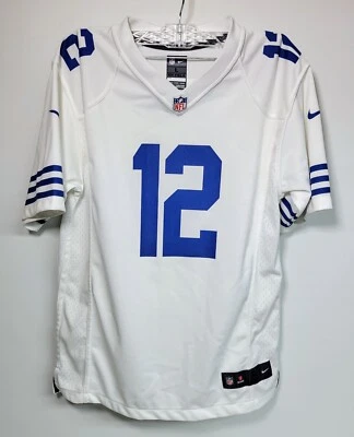 Nike On Field Andrew Luck Jersey #12 Youth Size L (14/16) Indianapolis Colts  - Image 1 of 4