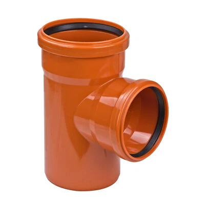 KG Abzweig DN200/110/87° 90° KGEA Y-Stück Abwasserrohr Kanalrohr - Bild 1 von 3