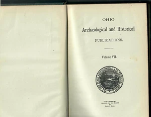 Fred J Heer editor, Ohio Archaeological & Historical Publications Vol VII 1899 - Bild 1 von 2