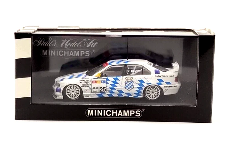 BMW 320 1997 1/43 MINICHAMPS DIECAST - Photo 1/4