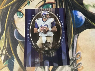 2000 Leaf Rookies & Stars - Great American Heroes #GAH10 Kurt Warner (0830/1000) - Image 1 of 4