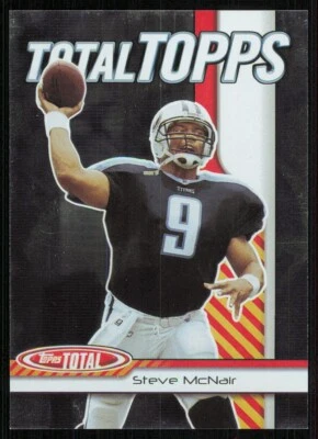 2004 Topps Total Total Topps #TT2 Steve McNair - Image 1 of 2