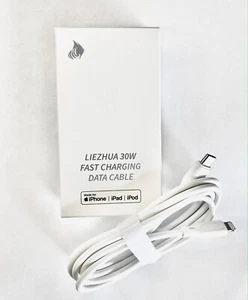 New Type-C to USB-C Fast 30W Charging Data Cable For Apple iPhones & iPads inbox - Picture 1 of 7