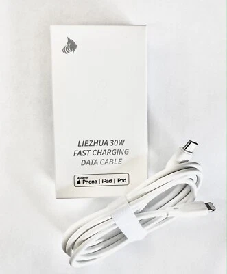 New Type-C to USB-C Fast 30W Charging Data Cable For Apple iPhones & iPads inbox - Image 1 of 4