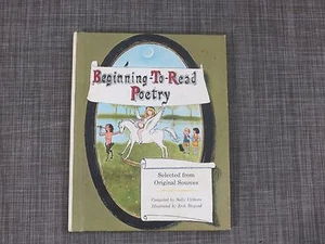 Beginning to Read Poetry Follett Book Erik Blegvad 1967 1st Printing  /J10 - Foto 1 di 12