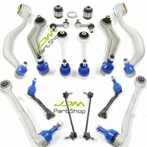 Front+Rear Control Arm Ball Joint Tie Rod Sway Bar Kit FOR BMW 540i M5 E39 1998- - Foto 1 di 4