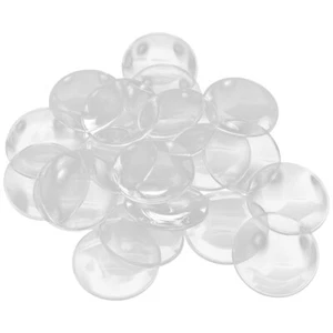 20 Pcs Magnifying Glass Lens Mini Curved Set of Double Convex Magnifing Child - Picture 1 of 12