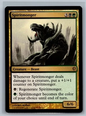 Magic The Gathering Conspiracy Spiritmonger #193/210 MTG TCG CCG - Image 1 of 2