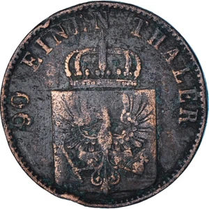 [#1024990] Coin, German States, PRUSSIA, Friedrich Wilhelm IV, 4 Pfennig, 1858,  - Picture 1 of 2