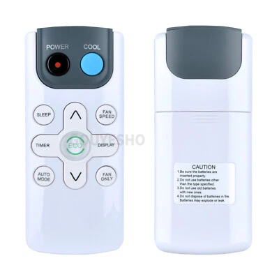 Remote Control For Emerson Quiet Kool Room Air Conditioner EARC12RE1 EARC5RD1 - Image 1 of 4