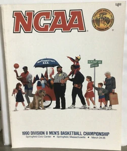 1990 NCAA Division II Herren Basketball Elite - Acht/Final Four Tourn. Programm - Bild 1 von 1