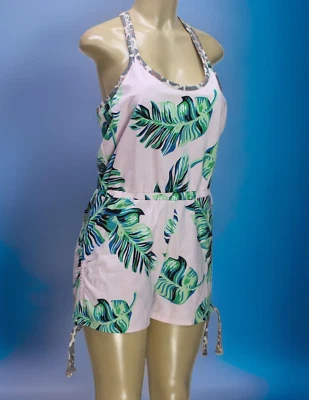 Mameluco halter tropical para mujer Venus multicolor talla M Foto 1 de 4