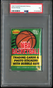1987 Fleer Basketball Wax Pack PSA 5 Possible Michael Jordan fraîchement classé