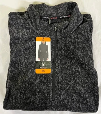 Chaqueta Spyder Active Mujer XXL Negra Cremallera Completa Logo Athleisure (143) Foto 1 de 3