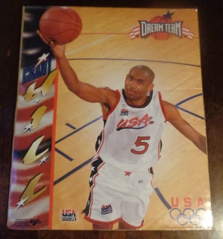 Grant Hill Dream Team 16x20 Poster Out Of Print Cover