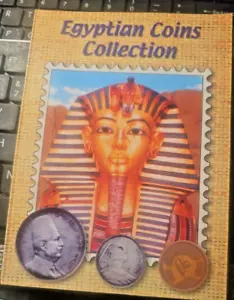 Egyptian Coins Collection Set 12 Different Coins in Original MINT packing. UNC. - Picture 1 of 6