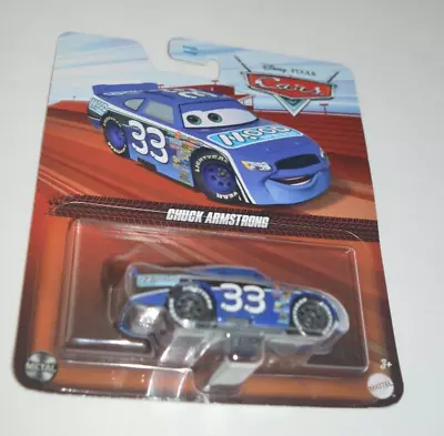 DISNEY PIXAR CARS 2024 - CHUCK ARMSTRONG # 33 BLUE - Image 1 of 4