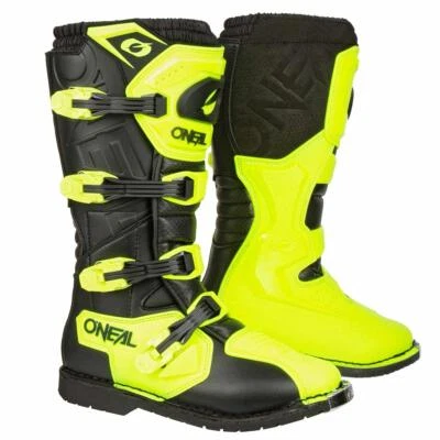 O'NEAL Motocross-Stiefel Rider Pro Neon Gelb - Bild 1 von 4