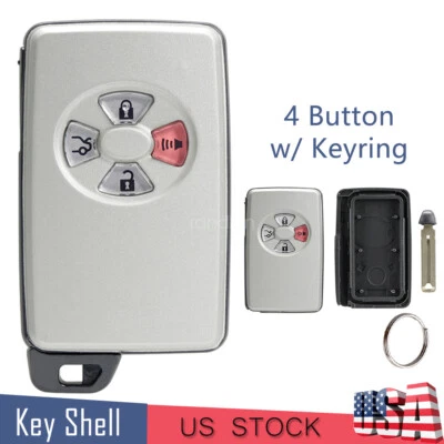 Funda Carcasa Llavero Coche Inteligente 4 Botones 8990407030 para Toyota Avalon 2007 2006 2005 Foto 1 de 4