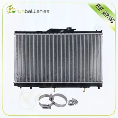 Radiador para Chevrolet Prizm 1998-2000 2001 2002 con abrazaderas de manguera de 8-10 mm 27-51 mm Foto 1 de 4