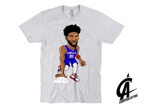 Camisa Joel Embiid Too Small Philly Sixers Para Hombre Unisex Adulto - Imagen 1 de 3